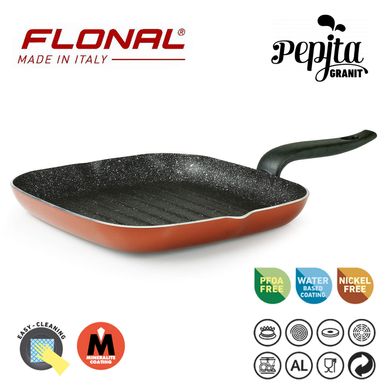 Сковорода-гриль Flonal Pepita Granit 28x28 см (PGFBS2850)