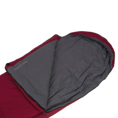 купить Спальные мешки коконы Bo-Camp Спальный мешок Bo-Camp Uda Cool/Warm Golden -10° Red/Grey (3605898)