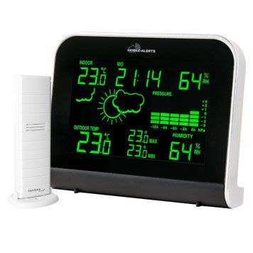 купити Метеостанції Technoline Метеостанція Technoline Mobile Alerts MA10920 IT Black/Silver (MA10920)