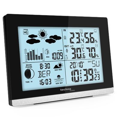 купить Метеостанции Technoline Метеостанция Technoline WS6762 Black (WS6762)