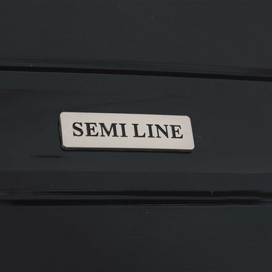 Чемодан Semi Line 20" (S) Black (T5618-1)