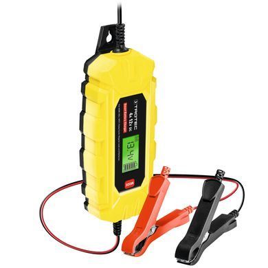 Зарядний пристрій для автомобільного акумулятора Trotec PBCS 4A, 12V, 4-120Ah (4675000005)