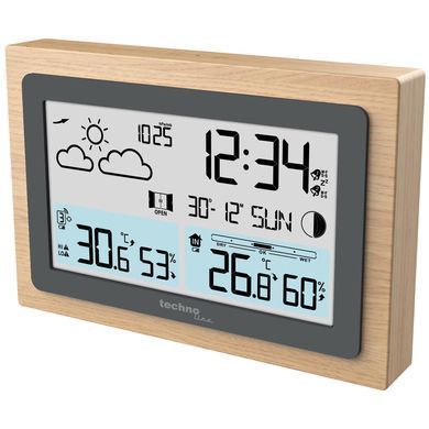Метеостанция Technoline WS6785 Graphite/Wooden Frame (WS6785)