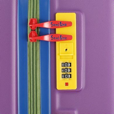Чемодан Semi Line 20" (S) Purple (T5845-1)