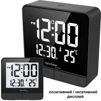 купити Годинники настільні Technoline Годинник настільний Technoline WT375 Black (WT375)