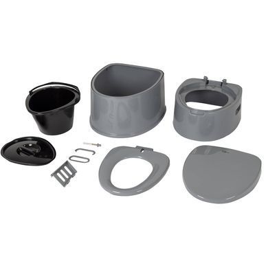 Біотуалет Bo-Camp Portable Toilet Comfort 7 Liters Grey (5502815) Discounted