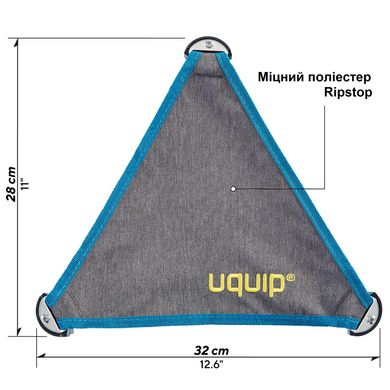 купити Складані стільці Uquip Стілець розкладний Uquip Trinity L Grey (244033)