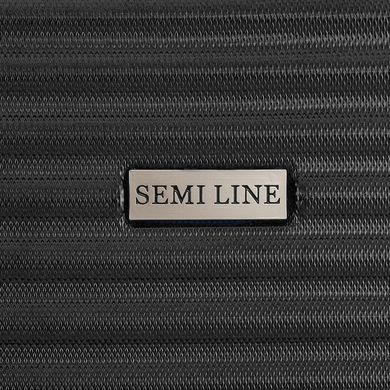 Чемодан Semi Line 20" (S) Black (T5608-0)
