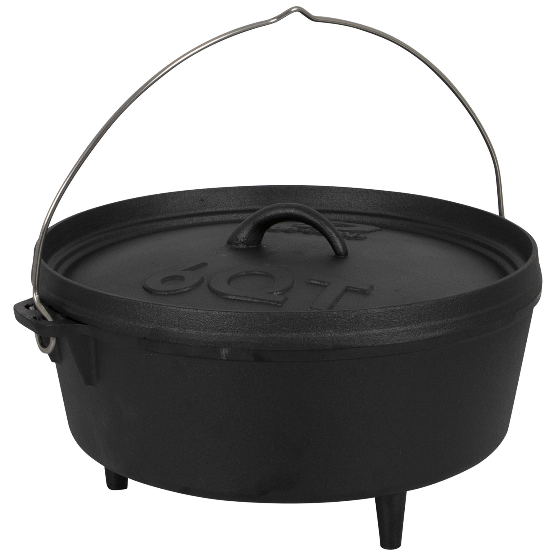 Bo-Camp Казан з кришкою Bo-Camp Dutch Oven Cast Iron 31 cm / 5 L Black (2122410)