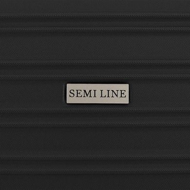Чемодан Semi Line 20" (S) Black (T5636-1)