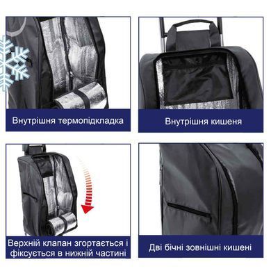 Сумка-тележка Casa Si Partner Black (CS93076Y06S) Discounted