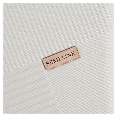 Валіза Semi Line 20" (S) Ecru (T5757-2)