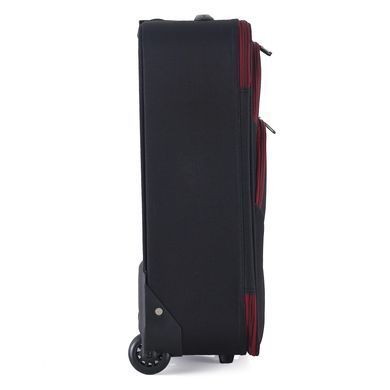 Чемодан Semi Line 20" (S) Black/Red Lines (T5680-1)