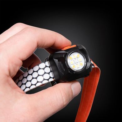 Ліхтар налобний Mactronic Rebel (400 Lm) Cool/Warm White/Red LED Recharg Type-C (AHL0061UC)
