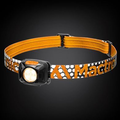 Ліхтар налобний Mactronic Rebel (400 Lm) Cool/Warm White/Red LED Recharg Type-C (AHL0061UC)