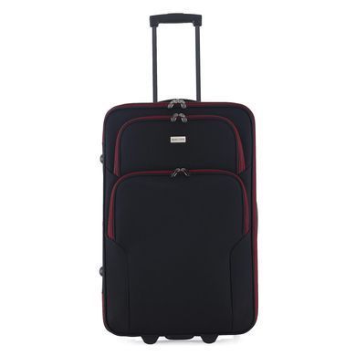 Валіза Semi Line 24" (M) Black/Red Lines (T5680-2)