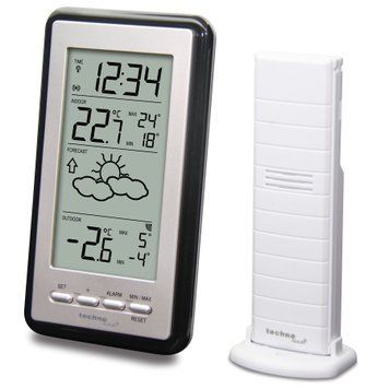 купить Метеостанции Technoline Метеостанция Technoline WS9130 Silver/Black (WS9130)