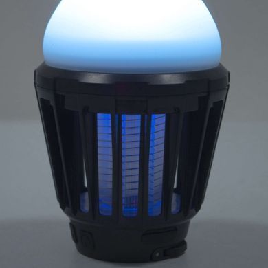 Фонарь-уничтожитель насекомых Bo-Camp Atom WP Rechargeable 180 люмен, черный (5818804)