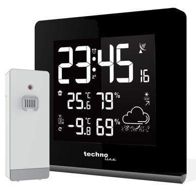 купить Метеостанции Technoline Метеостанция Technoline WS9065 Black (WS9065)