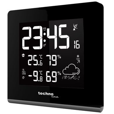 купить Метеостанции Technoline Метеостанция Technoline WS9065 Black (WS9065)