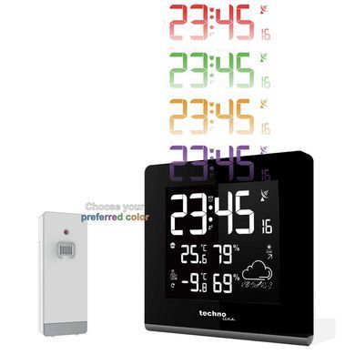 купить Метеостанции Technoline Метеостанция Technoline WS9065 Black (WS9065)