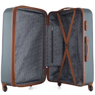 Чемодан Semi Line 28" (L) Green-Grey (T5584-6)