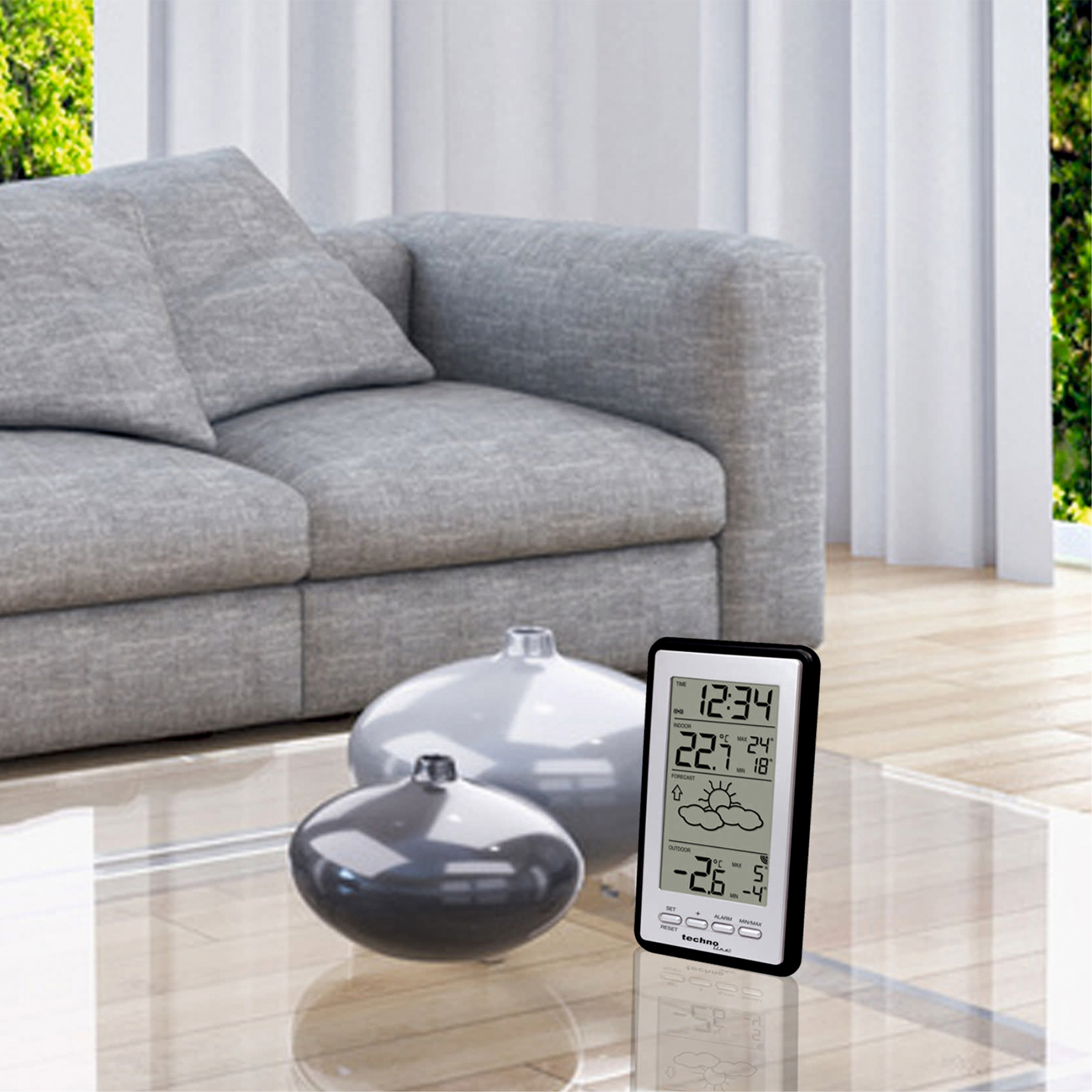 Метеостанція Technoline WS9130 Silver/Black (WS9130) — фото 6