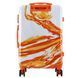 Чемодан Semi Line 24" (M) White/Orange Print (T5655-2)