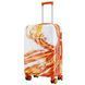 Чемодан Semi Line 24" (M) White/Orange Print (T5655-2)