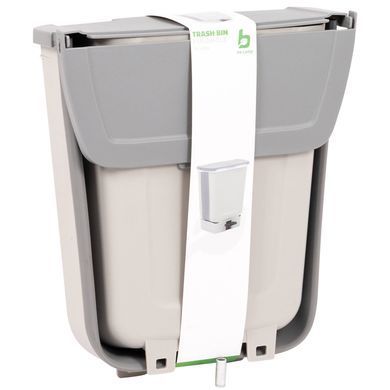 Корзина для сміття складана Bo-Camp Waste Bin Foldable 15L White/Grey (5329979)