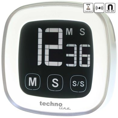 купить Таймеры кухонные Technoline Таймер кухонный Technoline KT400 Magnetic Touchscreen White (KT400)