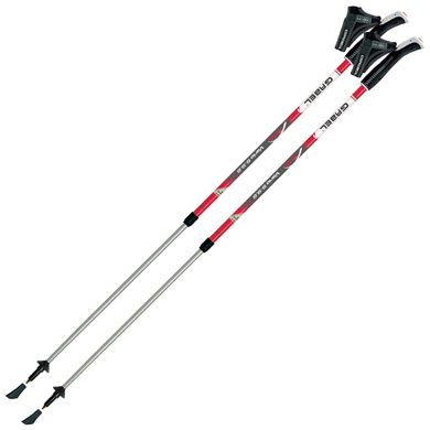 купить Алюминиевые палки Gabel Палки для скандинавской ходьбы Gabel Vario S-9.6 Red (7008350560000)