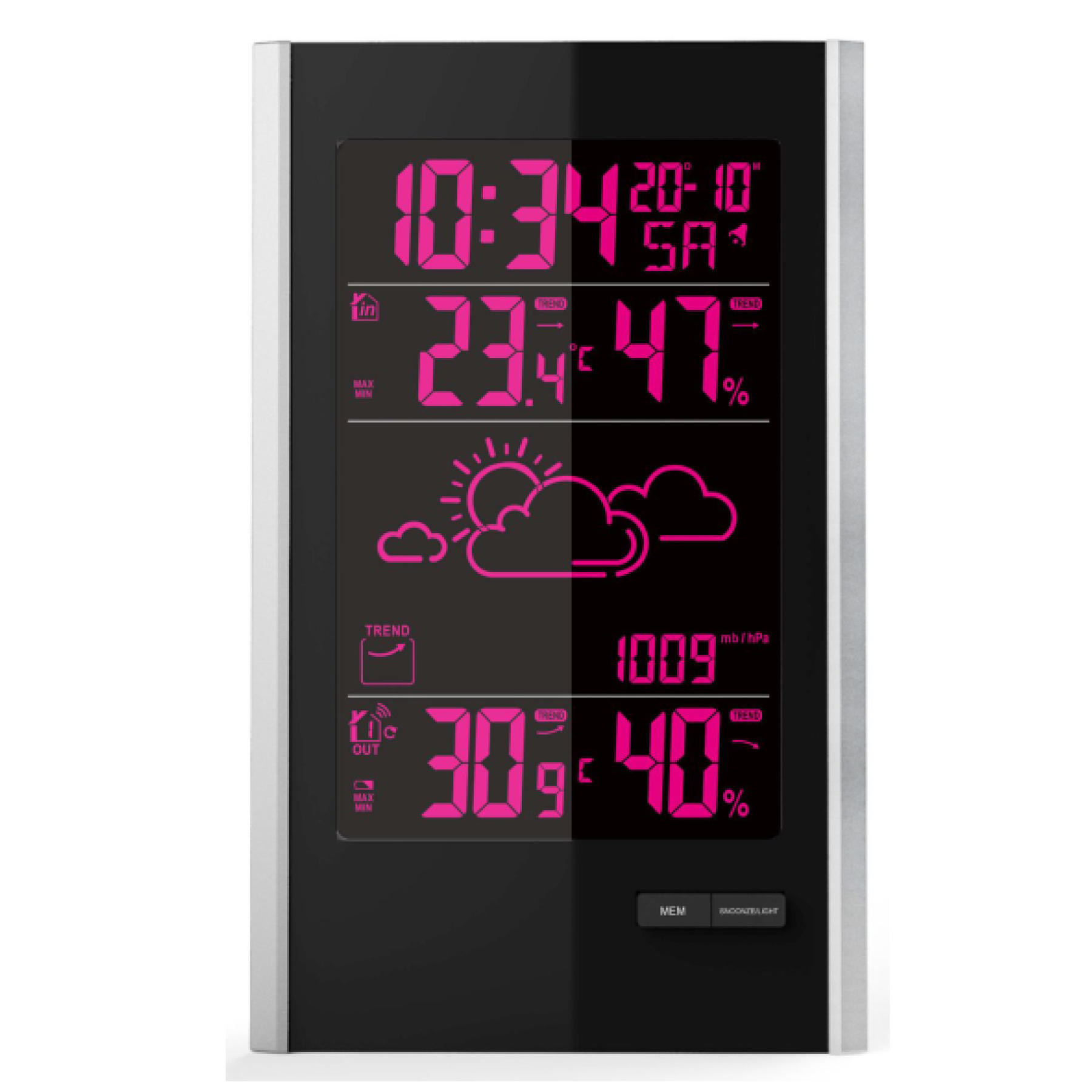 Метеостанція Technoline WS9060 Black/Silver (WS9060) — фото 3