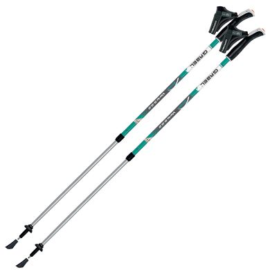 купить Алюминиевые палки Gabel Палки для скандинавской ходьбы Gabel Vario S-9.6 Teal (7008350610000)