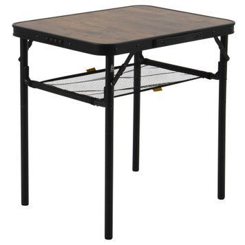 купить Столы раскладные для пикника Bo-Camp Стол Bo-Camp Garland 60x45 cm Black/Wood look (1404195)