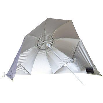 купить Палатки и аксессуары Bo-Camp Зонт-палатка пляжная Bo-Camp Parasol With Sidewalls Grey/Silver (7267286)