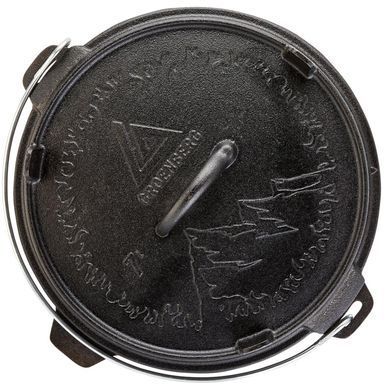 Казан з кришкою Groenberg Askja Pot 30 cm / 7 L Black (266017)