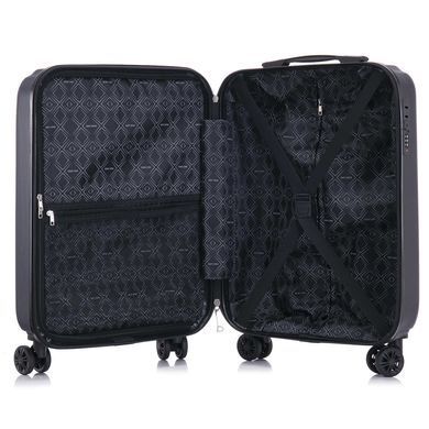 Чемодан Semi Line 20" (S) Black (T5854-1)