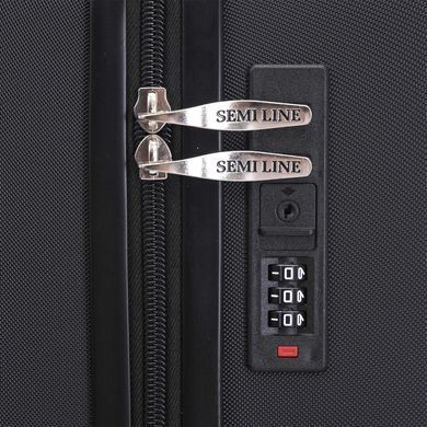 Чемодан Semi Line 20" (S) Black (T5854-1)