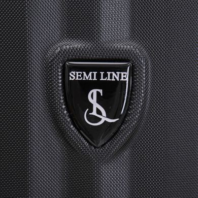 Чемодан Semi Line 20" (S) Black (T5854-1)
