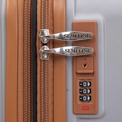 Валіза Semi Line 20" (S) Light Grey (T5849-1)