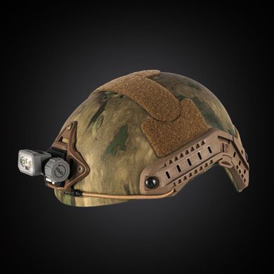 Ліхтар налобний Mactronic Prism (650 Lm) Cool White/RGB LED Recharg Type-C Helmet Kit (THL0141)