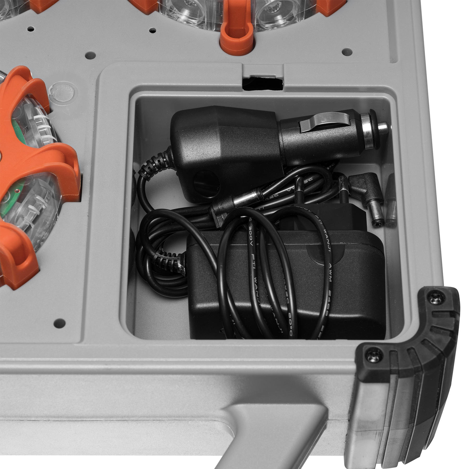 Комплект ліхтарів професійних Mactronic X-Flare (30 Lm) Red/Blue/Amber Recharg 12/220V (PSD0112) — фото 3