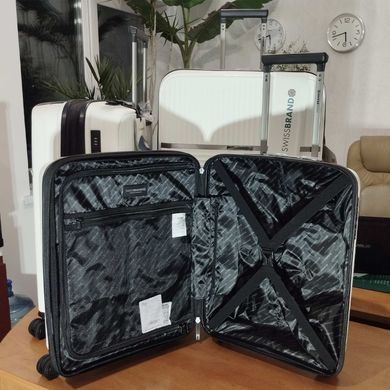 Валіза Swissbrand Malden (S) White (SWB_LHMAL889S) Discounted