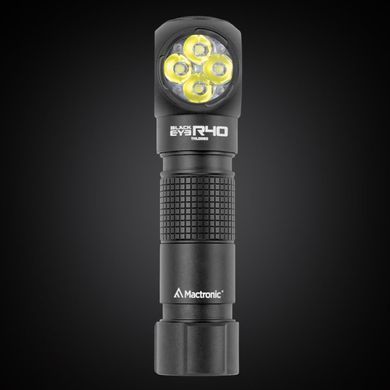 Ліхтар налобний Mactronic Black Eye R40 (4000 Lm) Programmable Rechargeable Type-C (THL0060)
