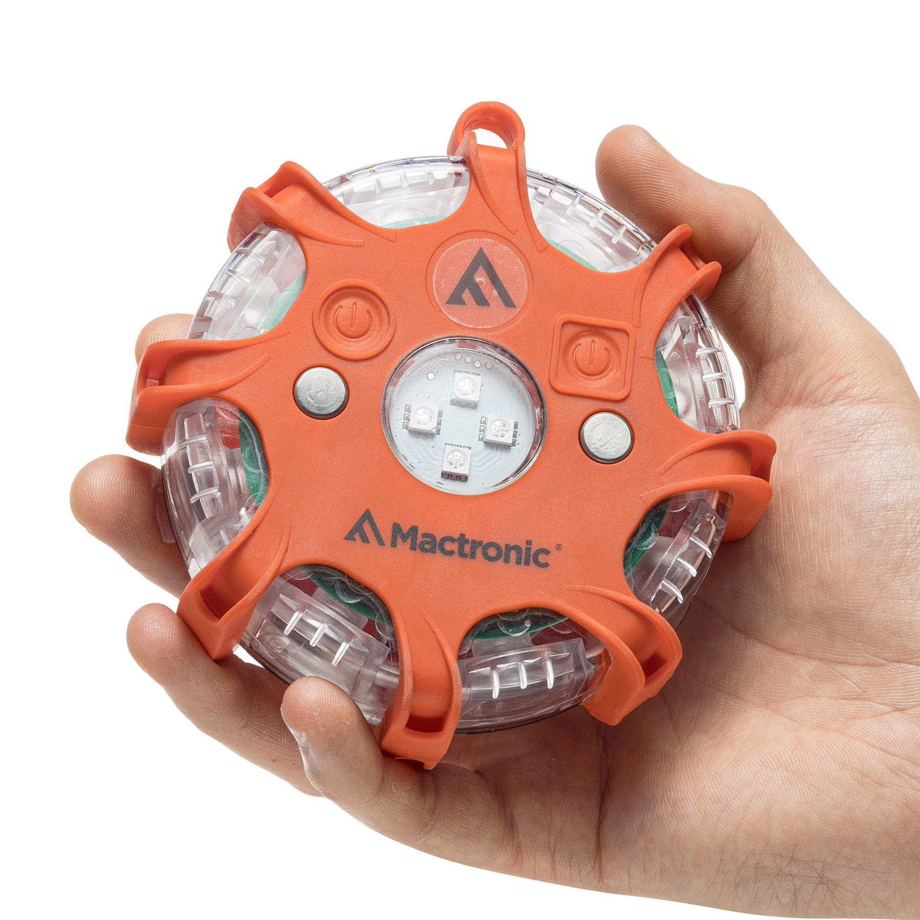 Комплект ліхтарів професійних Mactronic X-Flare (30 Lm) Red/Blue/Amber Recharg 12/220V (PSD0112) — фото 9