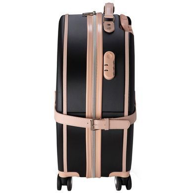 Валіза Semi Line 20" (S) Black/Pink Cream (T5671-2)