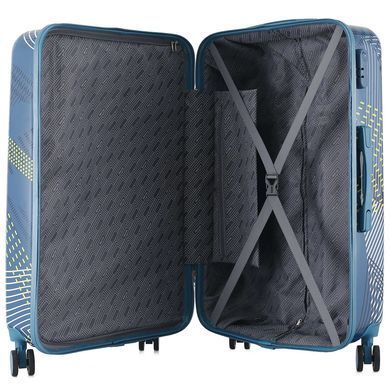 Чемодан Semi Line 28" (L) Blue Pattern (T5652-3)