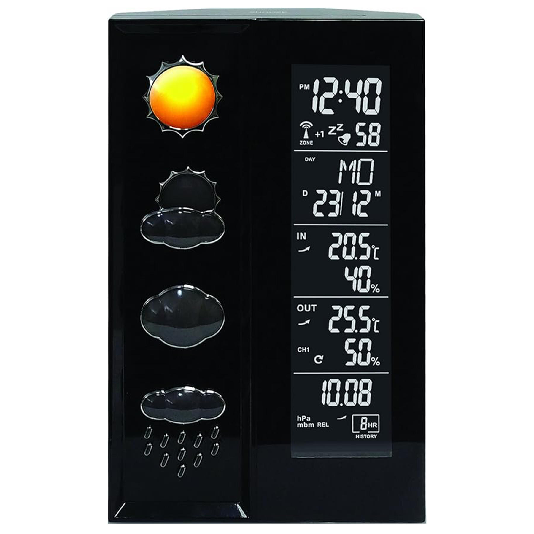 Метеостанція Technoline WS6650 Black (WS6650) — фото 4