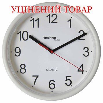 купити Годинники настінні Technoline Годинник настінний Technoline WT600 White (WT600 weis)_Discounted
